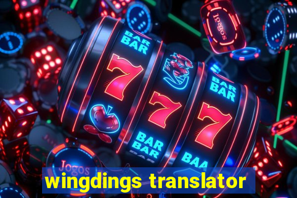 wingdings translator